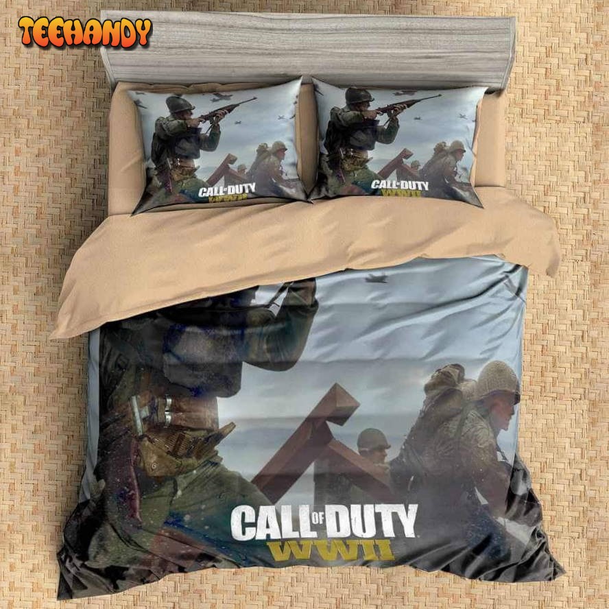 3D Customize Call Of Duty Ww Customized Duvet Cover Bedding Set