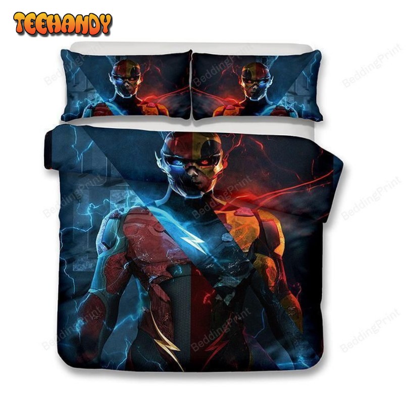 3d Dc Barry Allen The Flash Duvet Cover Bedding Set 1