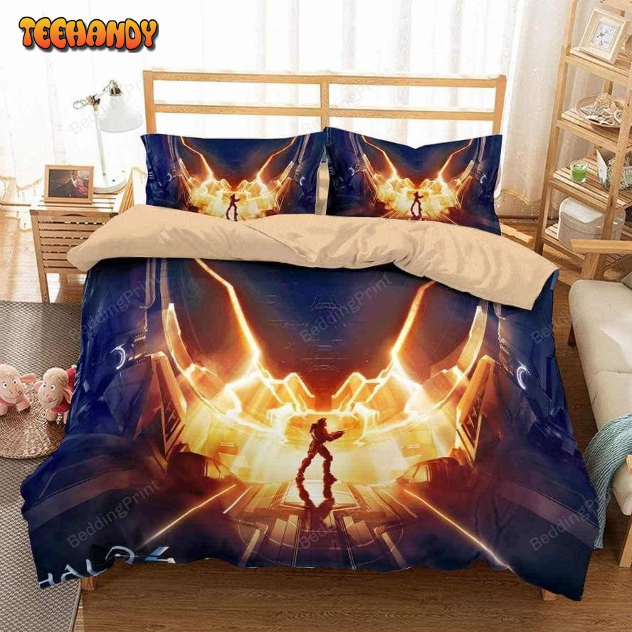 3d Halo 4 Duvet Cover Bedding Set