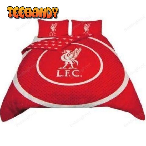 3d Liverpool Football Club Logo Soccer Bedding Set