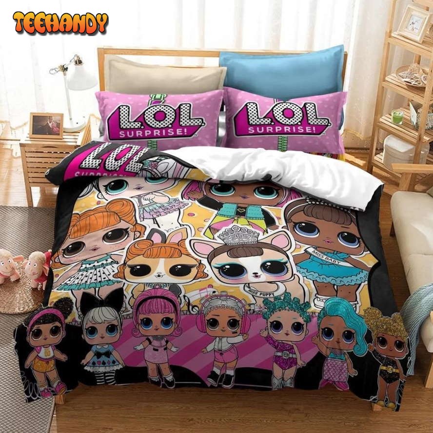 3D LOL Surprise Duvet Cover Bedding Set