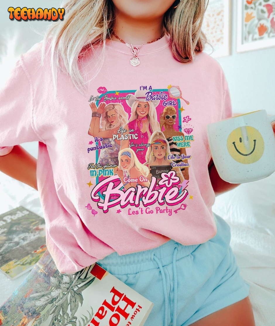 90s Barbie Shirt, Barbie Movie 2023, Barbie Fan Shirt