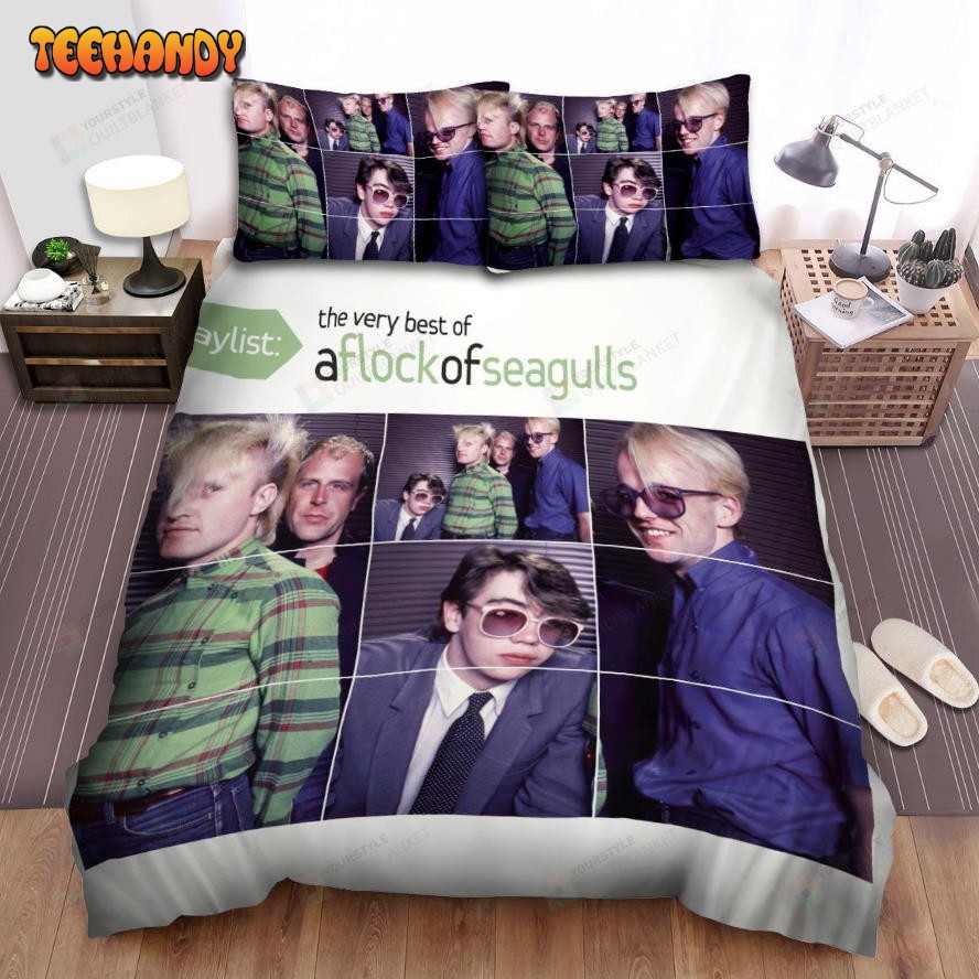 A Flock Of Seagulls Band Album Playlist Spread Comforter Bedding Sets