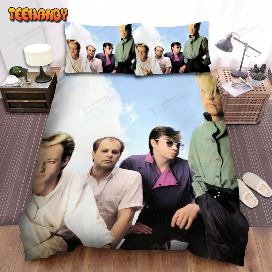 A Flock Of Seagulls Band Sky Background Spread Comforter Bedding Sets