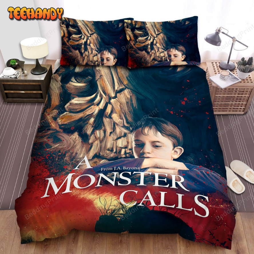 A Monster Calls Conor Poster Bed Sheets Duvet Cover Bedding Sets