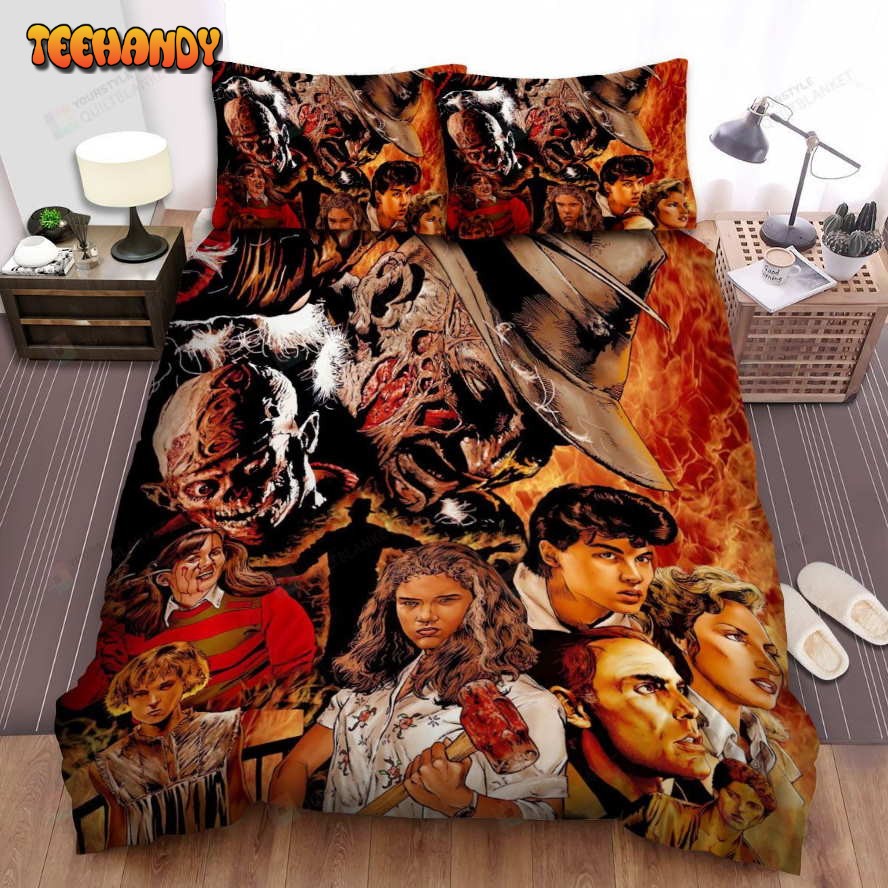 A Nightmare On Elm Street Movie Art Bedding Sets Ver 1