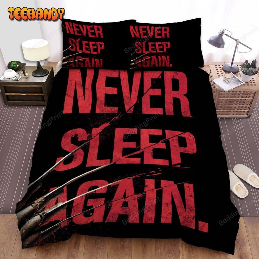 A Nightmare On Elm Street Movie Art Bedding Sets Ver 19