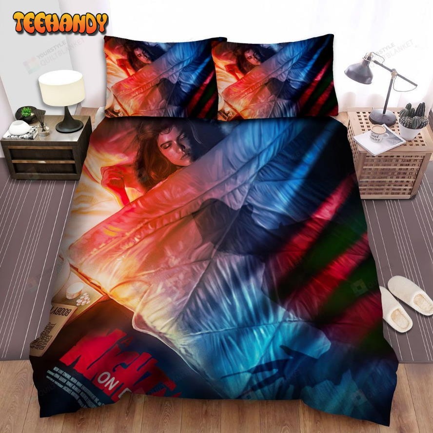 A Nightmare On Elm Street Movie Art Spread Comforter Bedding Sets Ver 3