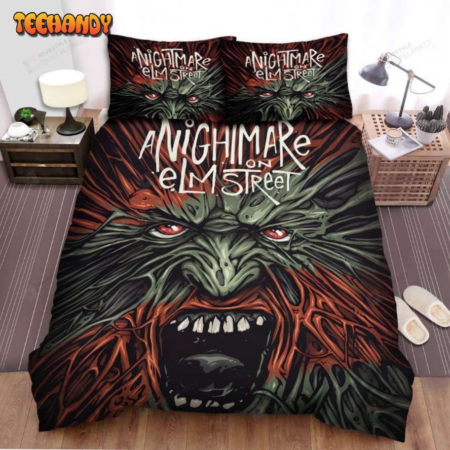 A Nightmare On Elm Street Movie Art Spread Comforter Bedding Sets Ver 5