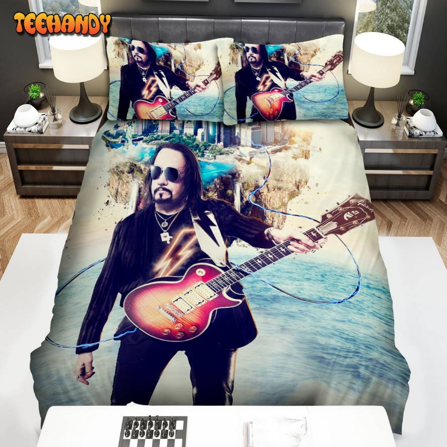 Ace Frehley Origins Vol.1 Album Cover Spread Comforter Duvet Cover Bedding Sets