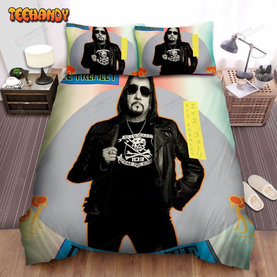 Ace Frehley Parasite Album Cover Spread Comforter Duvet Cover Bedding Sets