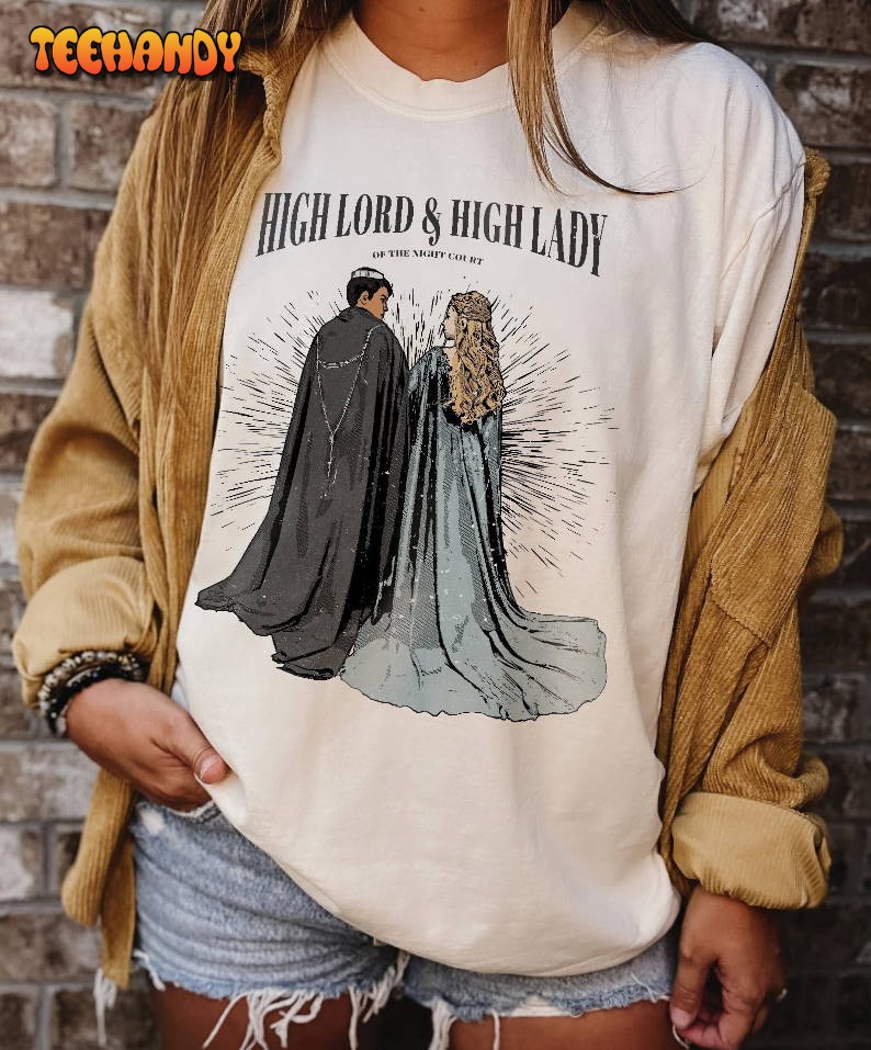 ACOTAR Shirt Rhysand Feyre Night Court High Lord High Lady Shirt