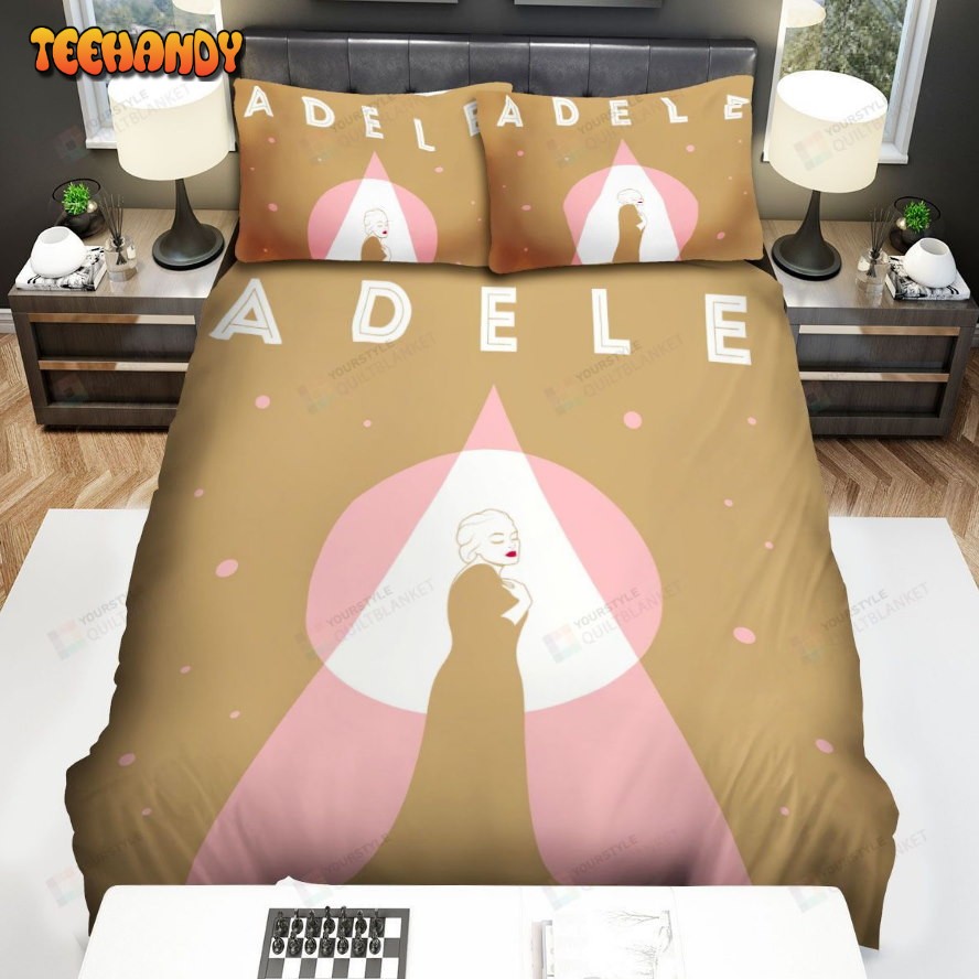 Adele Amsterdam Concert Poster Spread Comforter Duvet Cover Bedding Sets