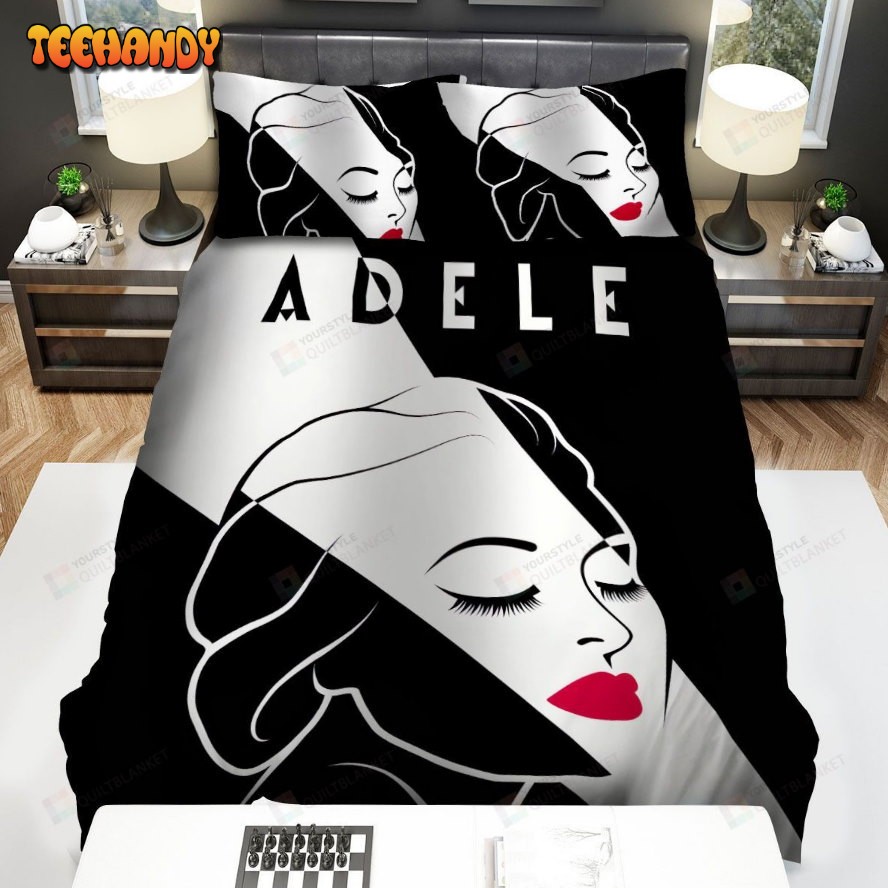 Adele Barcelona Concert Poster Bed Sheets Spread Comforter Duvet Cover Bedding Sets