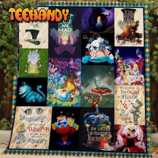 Alice In Wonderland Th88 Quilt Blanket