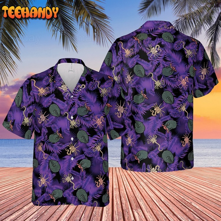 Alien Ovomorph Egg Shirt, Alien Ovomorph Egg Hawaiian Shirt