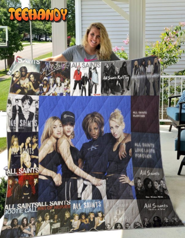 All Saints 3D Customized Quilt Blanket