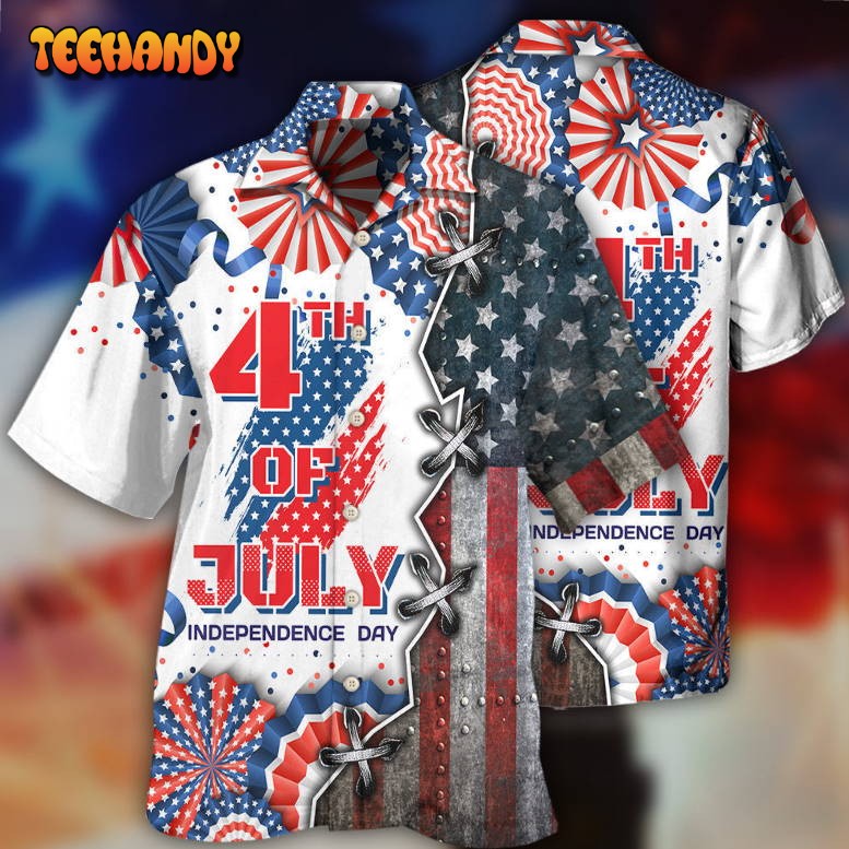 America Independence Day Happy Day Hawaiian Shirt