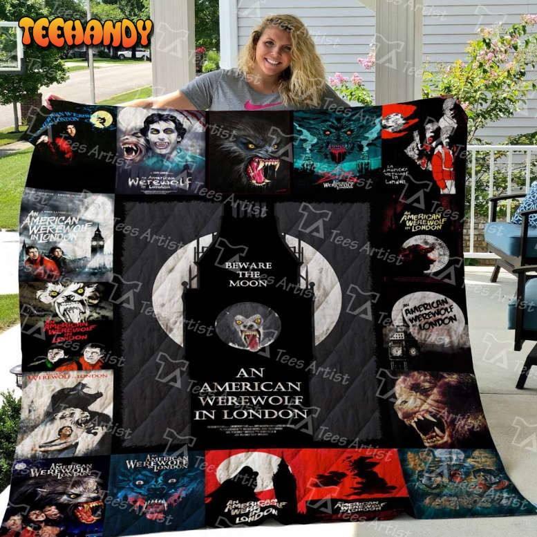 American Werewolf In London 3D Quilt Blanket