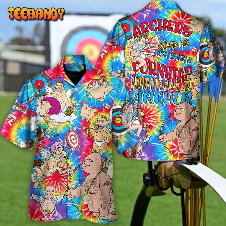 Archery Saved Me From Being A Pornstar An Archer Hawaiian Shirt