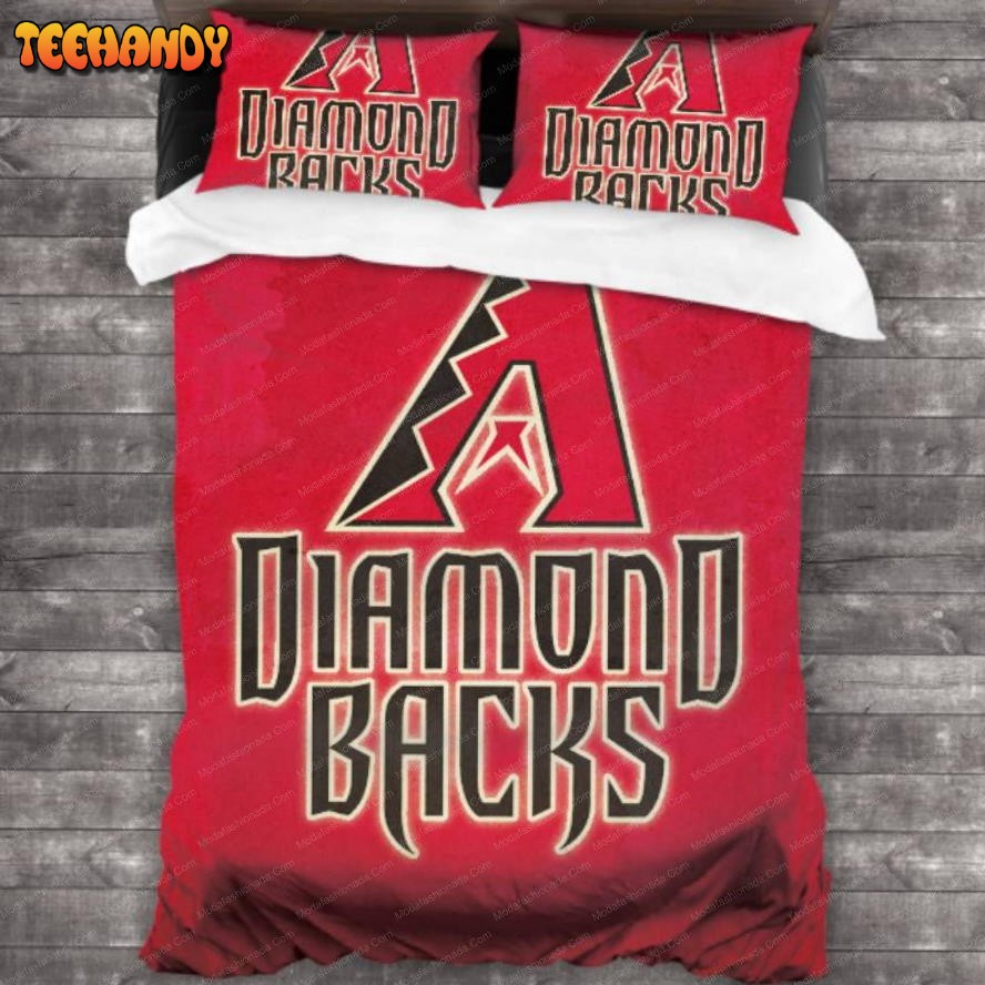 Arizona Diamondbacks MLB Baseball National League Sport 12 Bedding Set