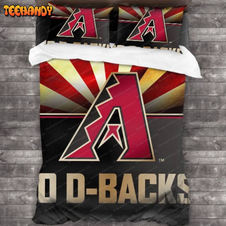 Arizona Diamondbacks MLB Baseball National League Sport 18 Bedding Set