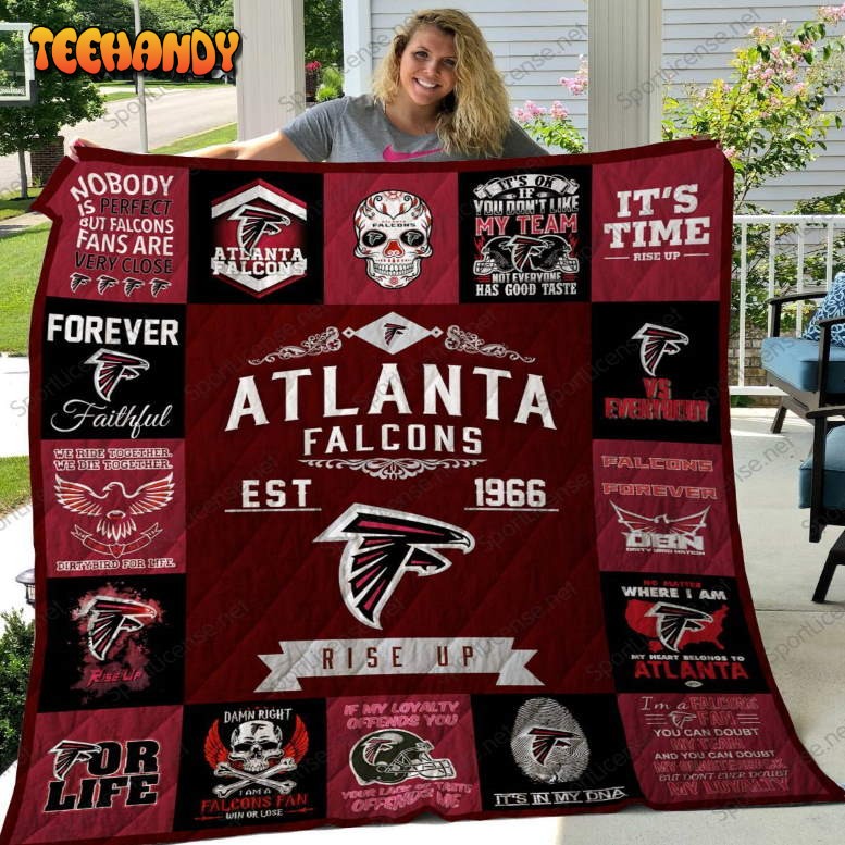 Atlanta Falcons 3D Customized Quilt Blanket