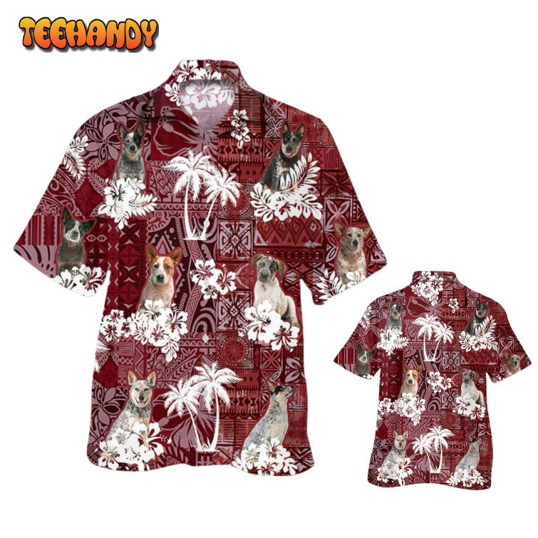 Australian Cattle Hawaiian Shirt 3D All Over Printed Dog Hawaii Shirt