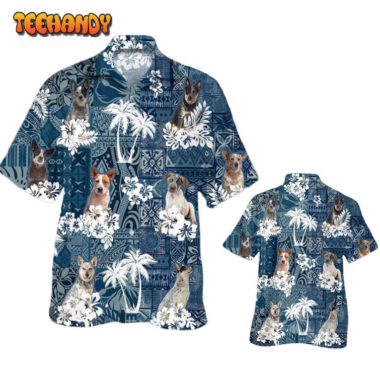 Australian Cattle Hawaiian Shirt 3D Full Print Dog Hawaii Shirt