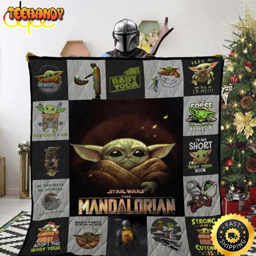 Baby Yoda Star Wars Mandalorian Yoda Blanket