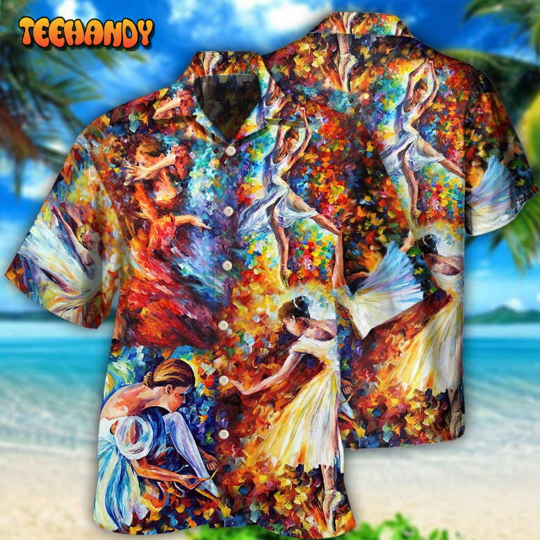 Ballet Colorful Lovely Day Hawaiian Shirt