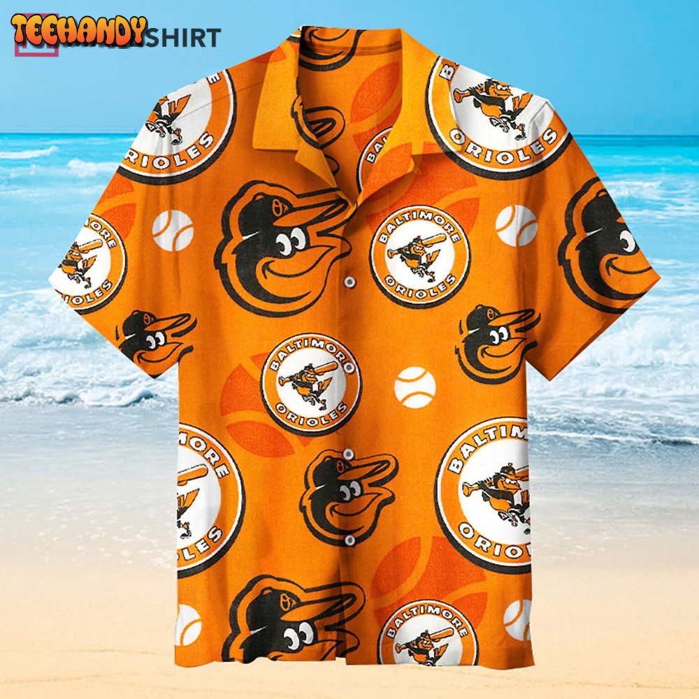 Baltimore Orioles Hawaiian Shirt