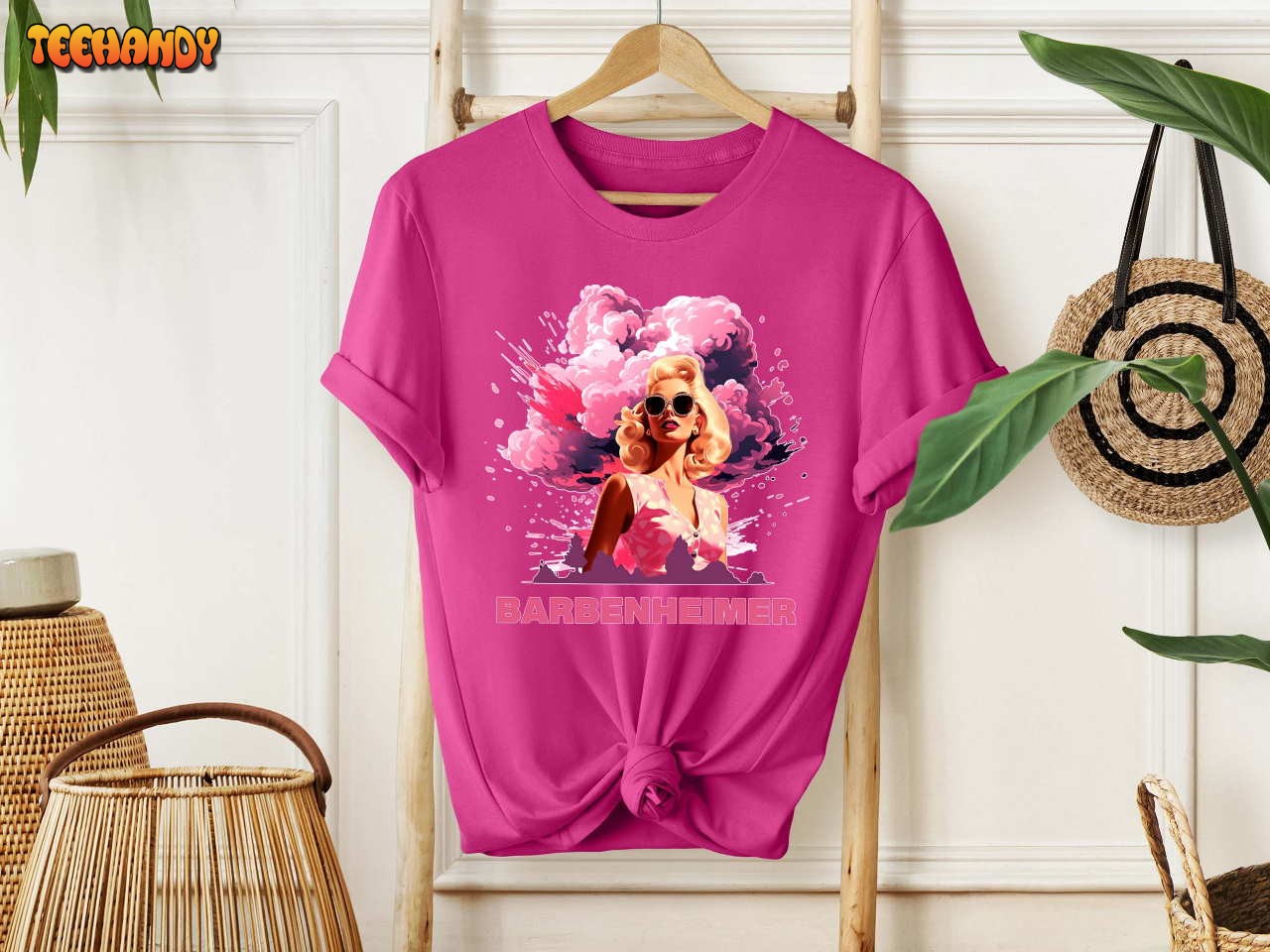 Barbenheimer Sweatshirt,  Barbie 2023, Pink T-Shirt, Barbenheimer Hoodie