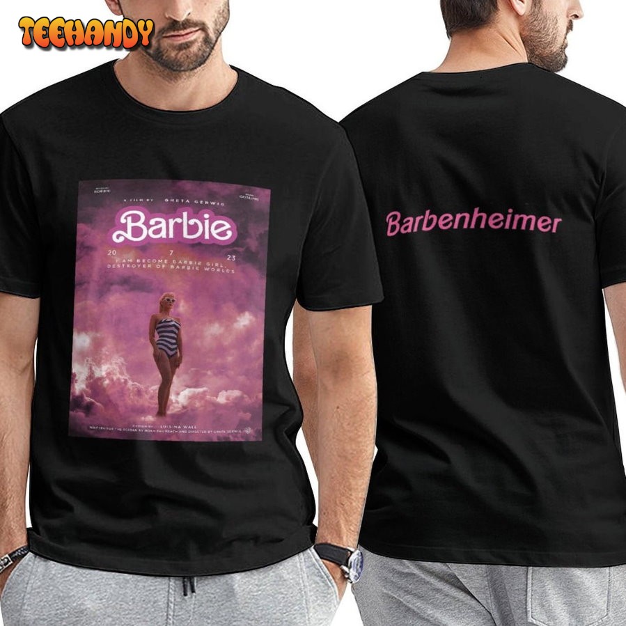 Barbenheimer T-Shirts, Barbie and Oppenheimer Movie shirt