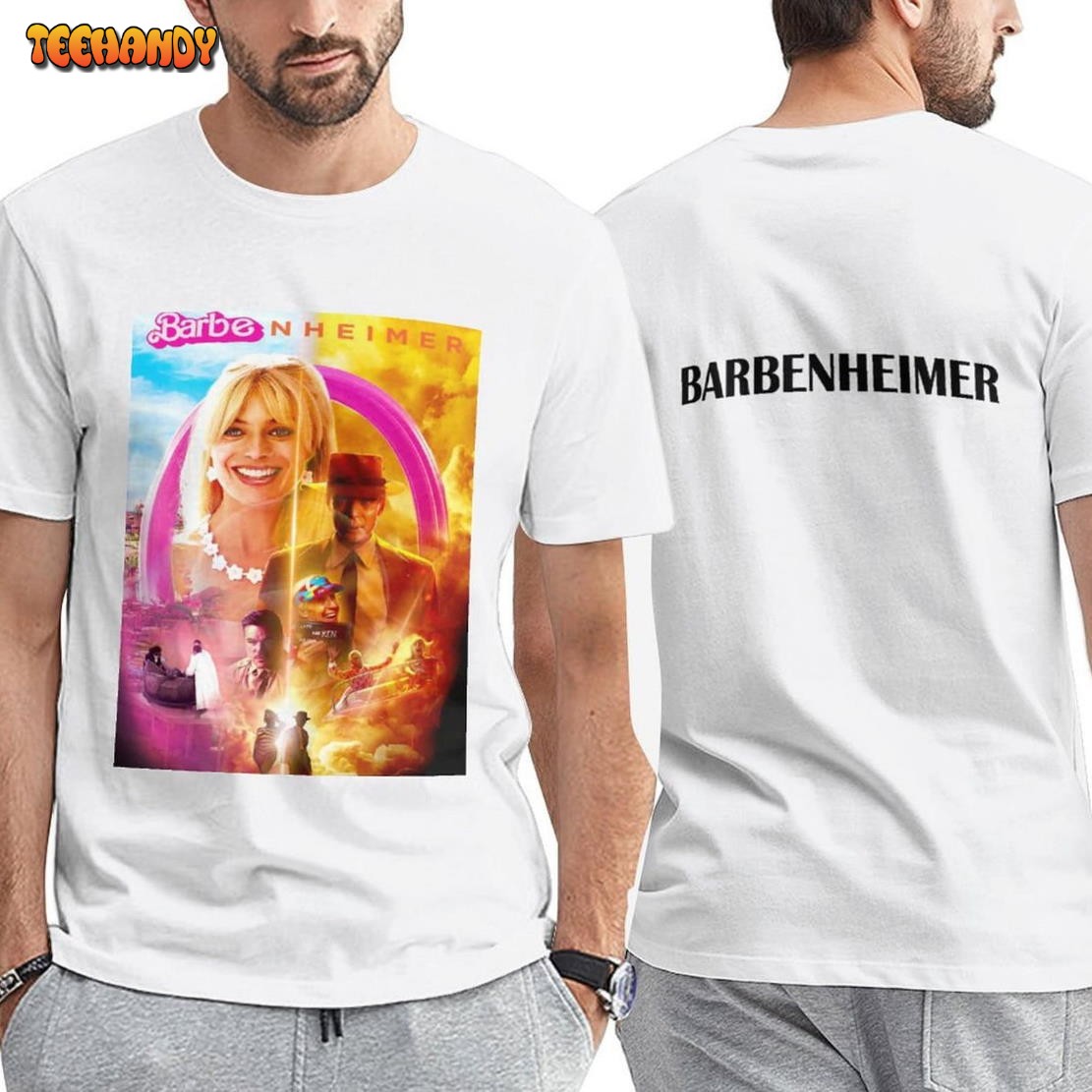 Barbenheimer Trending T-Shirt, Barbenheimer The Destroyer Of Worlds Shirt