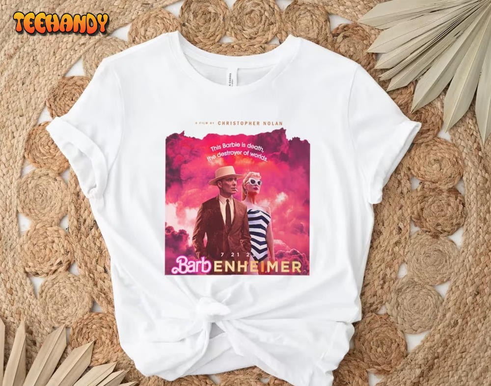 Barbenheimer Trending T-shirt, Oppenheimer Barbie movie Shirt For Fan