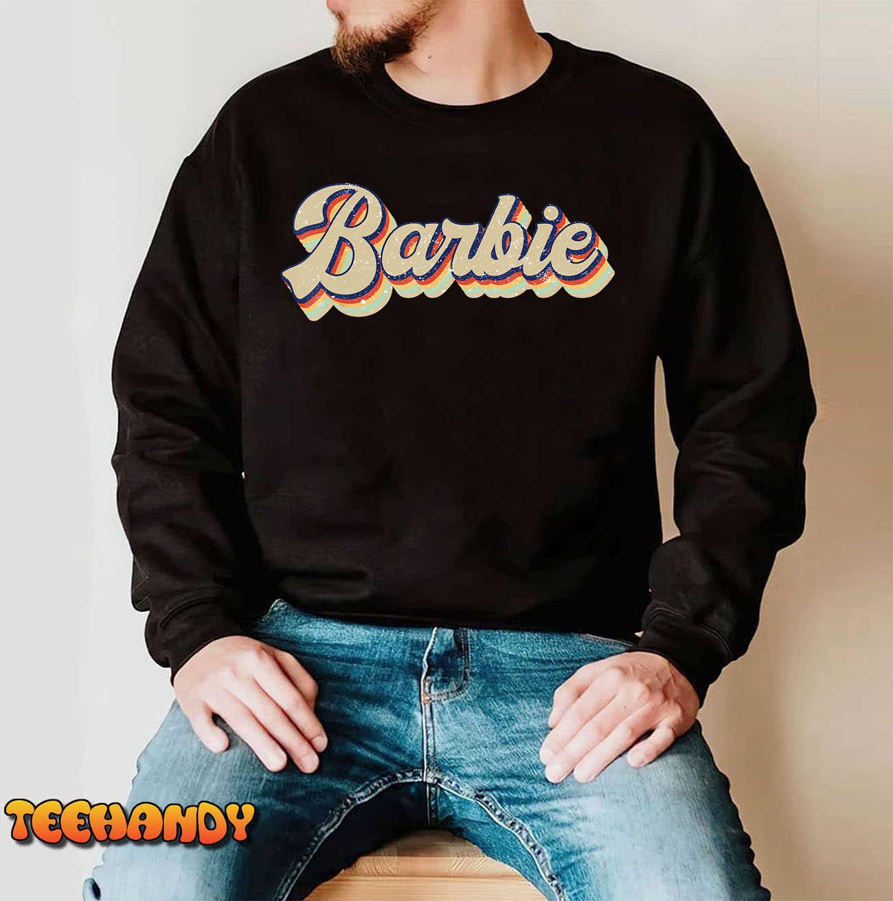 Barbie 2 Name Retro Vintage Apparel Gift Barbie 2 Lover T-Shirt