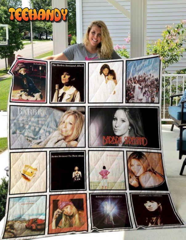 Barbra Streisand 3D Customized Quilt Blanket