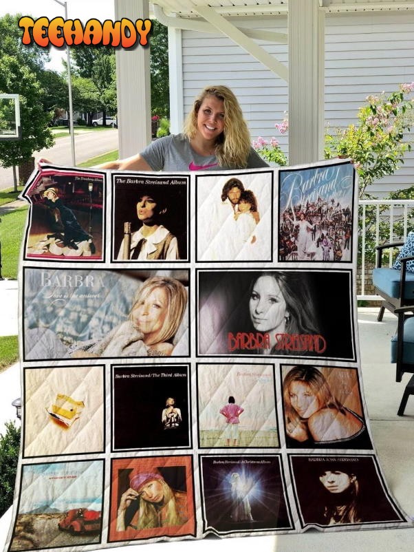 Barbra Streisand Quilt Blanket