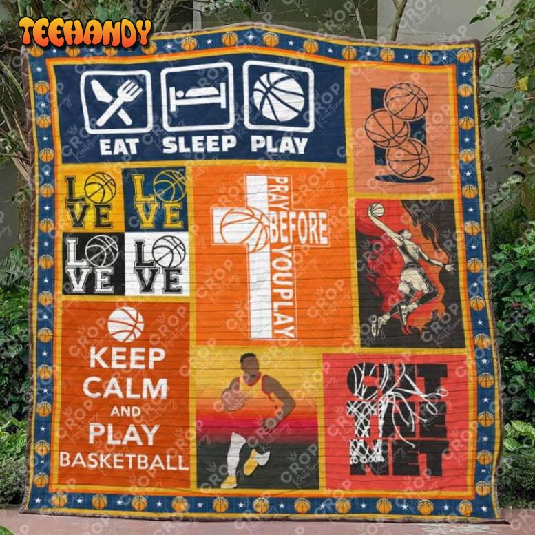 Basketball Out The Net 3D Quilt Blanket