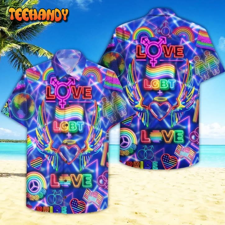 Beach Shirt Love Wins Lgbt Pride Month Love Wins Pride Hawaiian Shirt