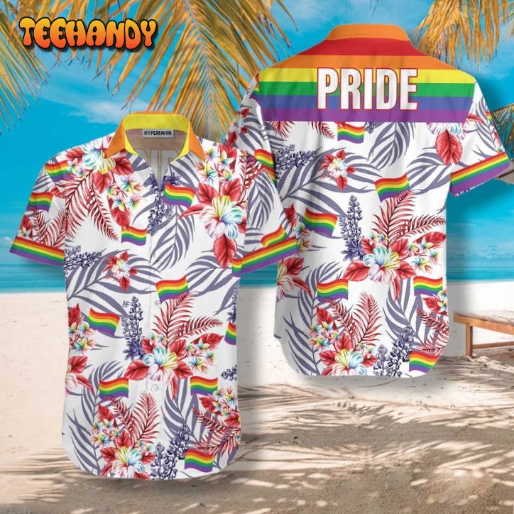 Beach Shirt Pride Lgbt Bluebonnet Hawaiian Shirt , Aloha Shirt