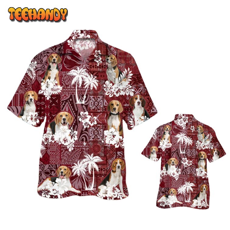 Beagle Hawaiian Shirt, Hawaiian Shirts Short Sleeve For Dog Lovers