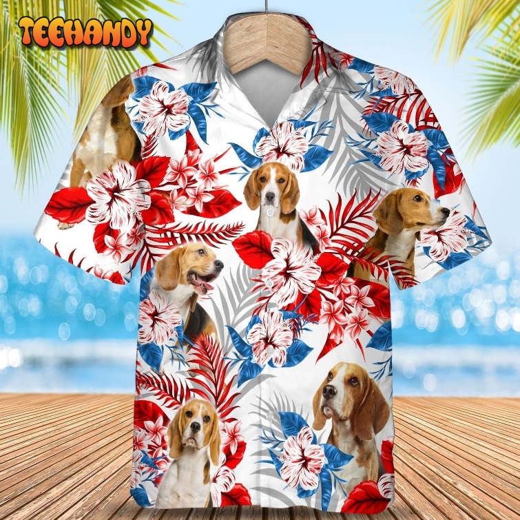 Bearded Collie Hawaiian Shirt Gift 3D Full Print Dog In Aloha Beach Shirt