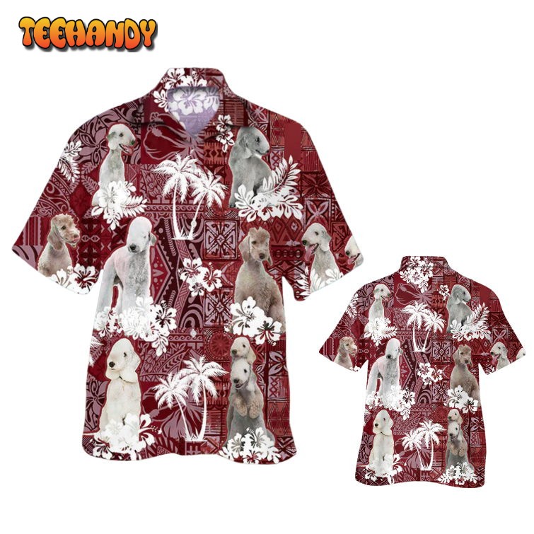 Bedlington Terrier Hawaiian Shirt Dog Hawaiian Shirts For Adults Summer