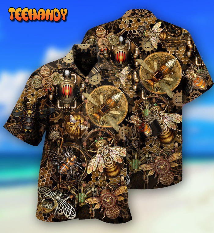 Bee Animals Bee Kind Bee You Hawaiian Shirt