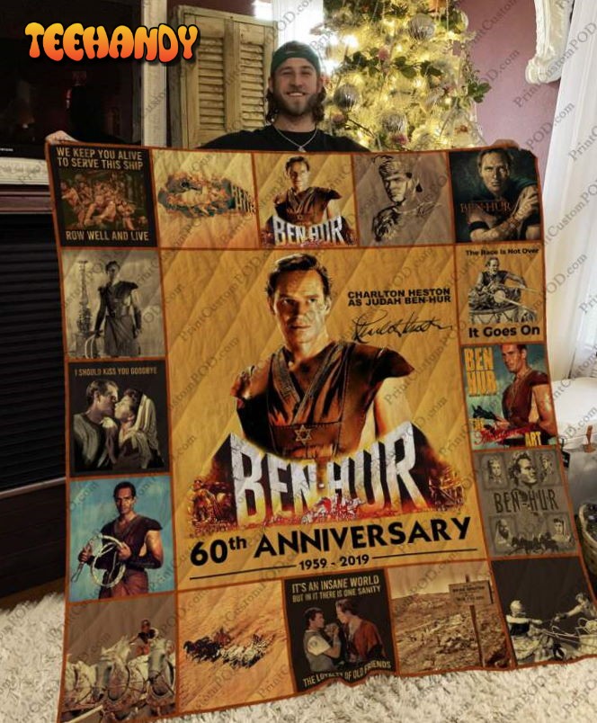 Benhur For Fans Version 3D Quilt Blanket