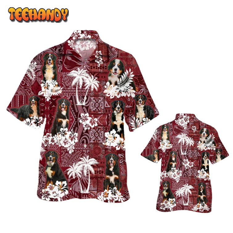 Bernese Mountain Hawaiian Shirt Animal Hawaiian Shirts