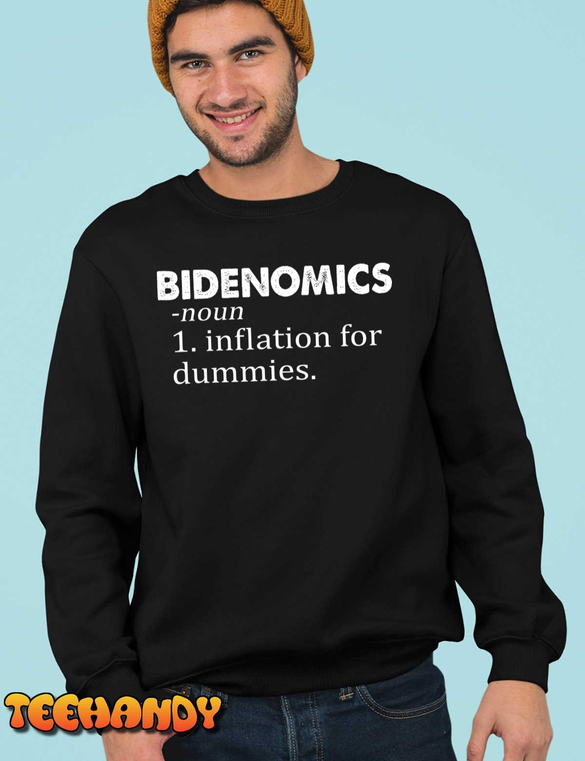 Bidenomics Definition Funny Anti-Biden T-Shirt