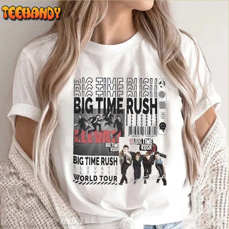 Big Time Rush Vintage Shirt, Cant Get Enough Tour 2023 T-Shirt